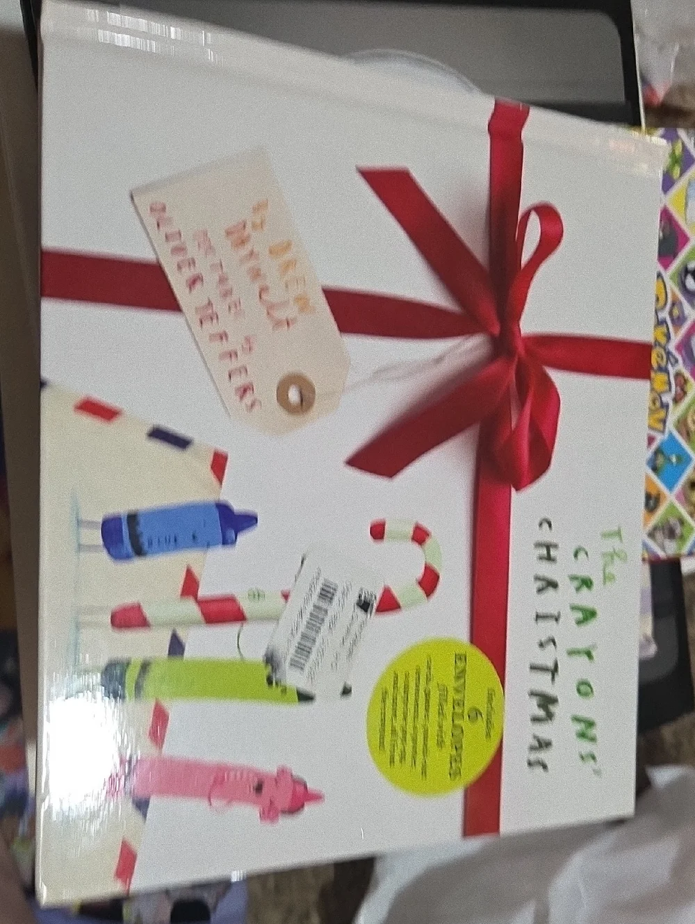 Tea Crayons Christmas Holiday Crayon Set - Multicolor